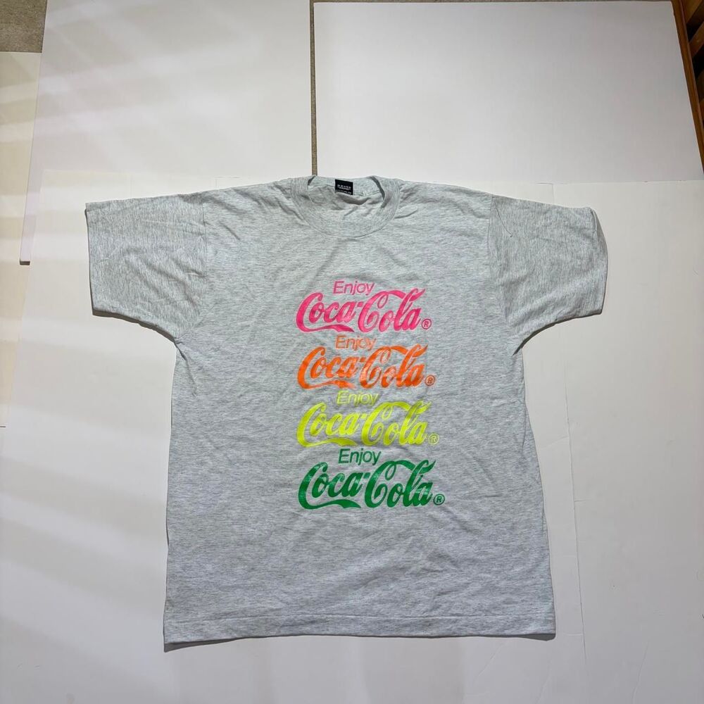 Coca-cola Men's Grey T-shirt